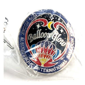1996 Balloon Glow Albuquerque Int'l Balloon Fiesta Enamel Pin Hot Air Balloon